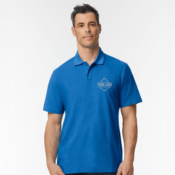 Gildan Premium Cotton Adult Double Pique Polo – One Stop Promotions