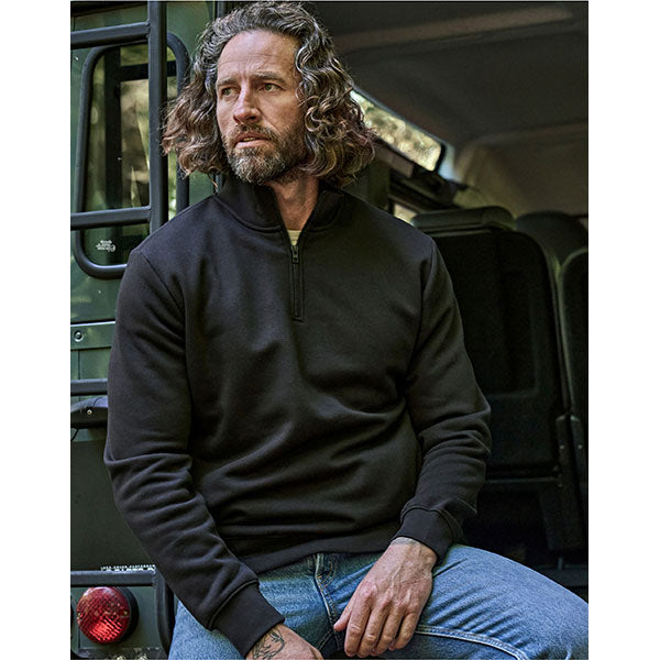 Tee Jays Half Zip Sweatshirt