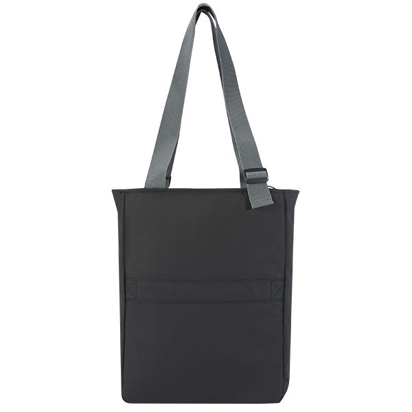 Aqua 14" GRS Recycled Water Resistant Laptop Tote Bag - Full Colour