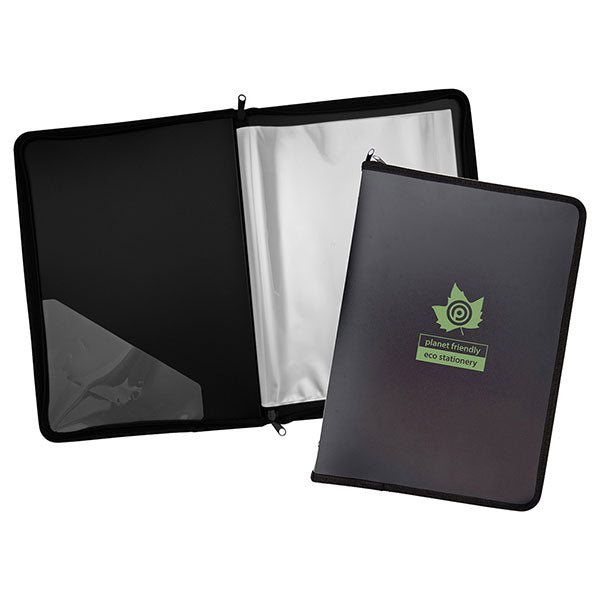 Promotional Eco-Eco A4 Zipped Document Case