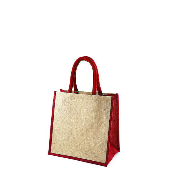 Jute Bags with custom printed logo printed bags One Stop Promotions
