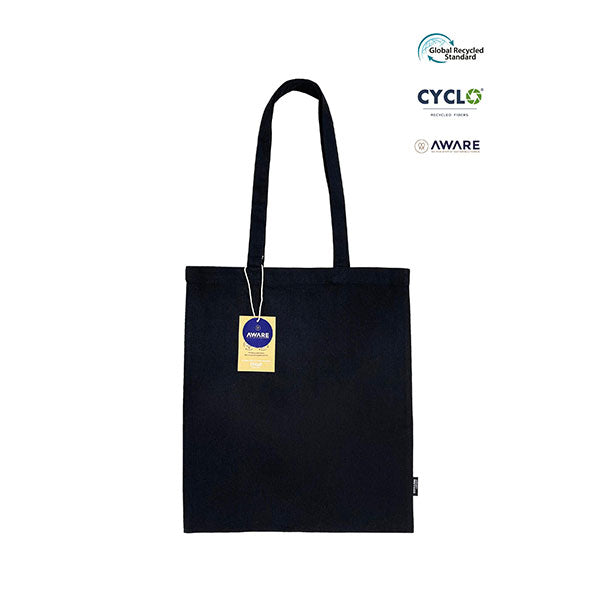 Promotional Green & Innocent Falusi Recycled Cotton and rPET Shopper - Spot Colour
