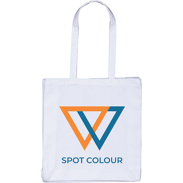 Promotional White 8oz Canvas Bag
