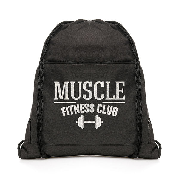 Reef Dark Grey rPET Drawstring Bag