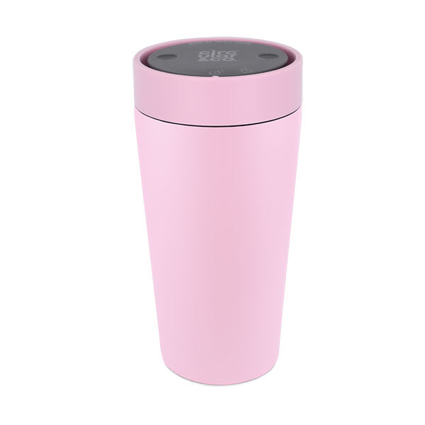 Circular Stainless Steel Travel Cup 12oz - Full Colour