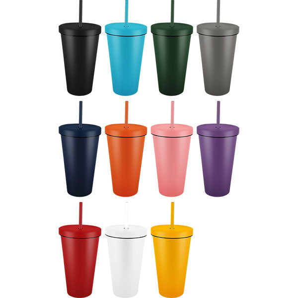 Mood Recycled Insulated Tumbler - Spot Colour