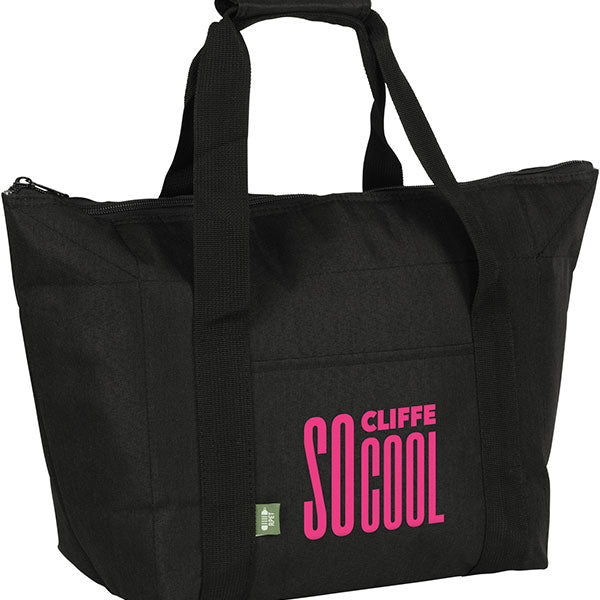 Cliffe rPET Cooler Tote Bag - Spot Colour