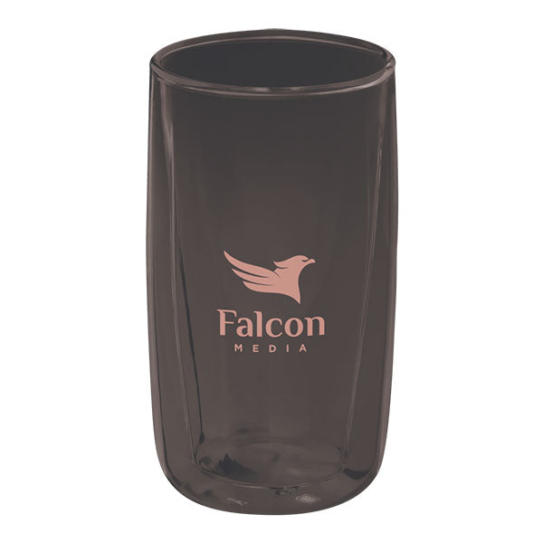Chili Calypso Double Walled Drinking Glass - 330ml - Spot Colour
