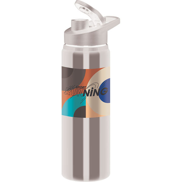Tide 750ml Snap Cap Water Bottle - Full Colour
