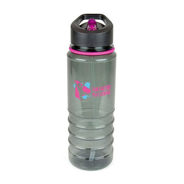Aqueous Dark Sports Bottle 750ml - Full Colour