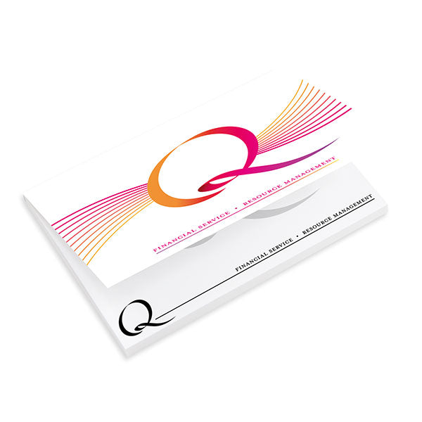 NoteStix Card Cover Adhesive Pads 105 x 75mm - Full Colour (Sticky notes)
