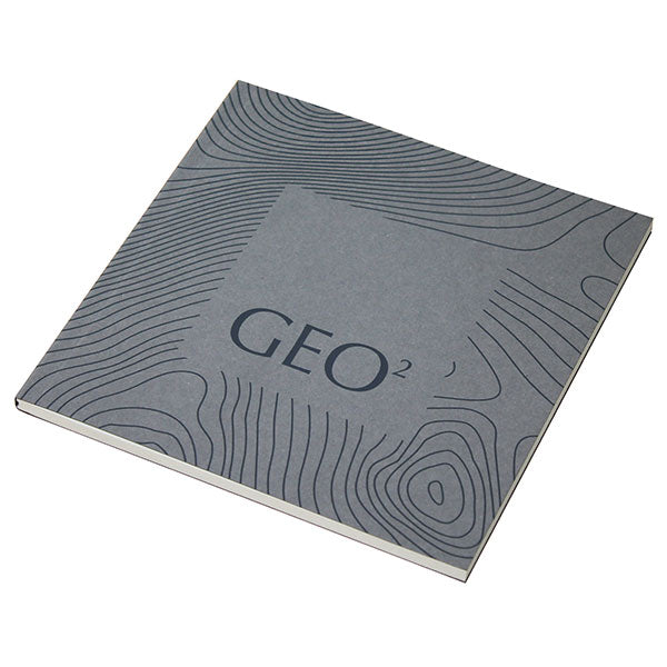 Promotional Geo Stone Paper Notebook - Spot Colour