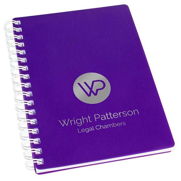 Promotional A6 Enviro-Smart Polyprop Pop Wiro Notebook