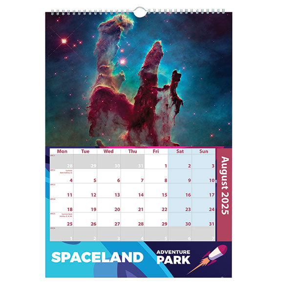 Promotional A3 Portrait Wall Calendar