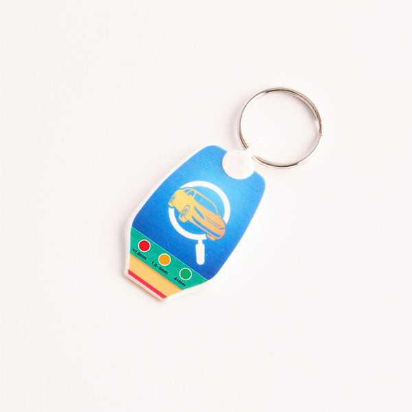 Essential Tyre Gauge Key Ring