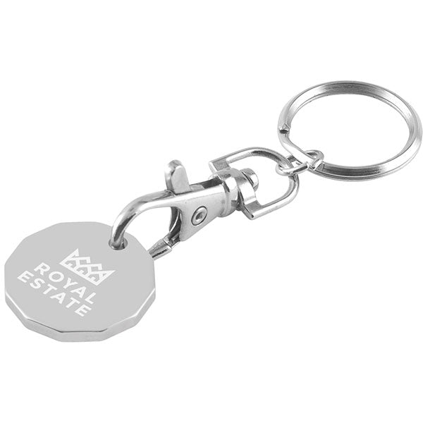 Express Trolley Token Key Ring - Engraved