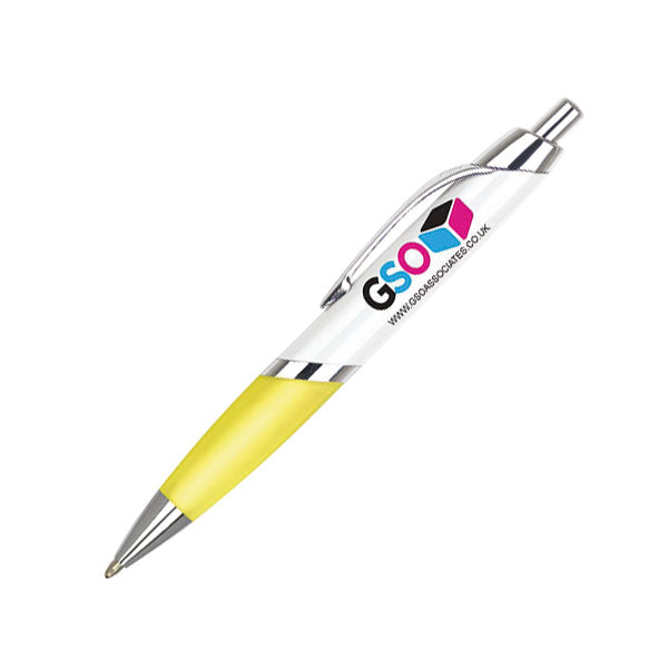 Promotional Spectrum Max Ballpen - Spot Colour - Yellow