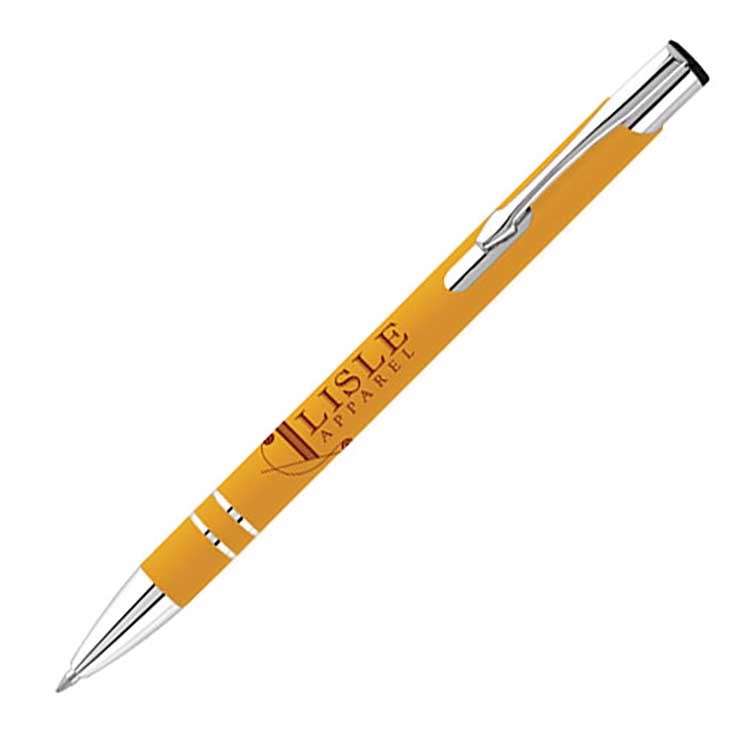 Electra Soft Feel Recycled Ballpen - Spot Colour