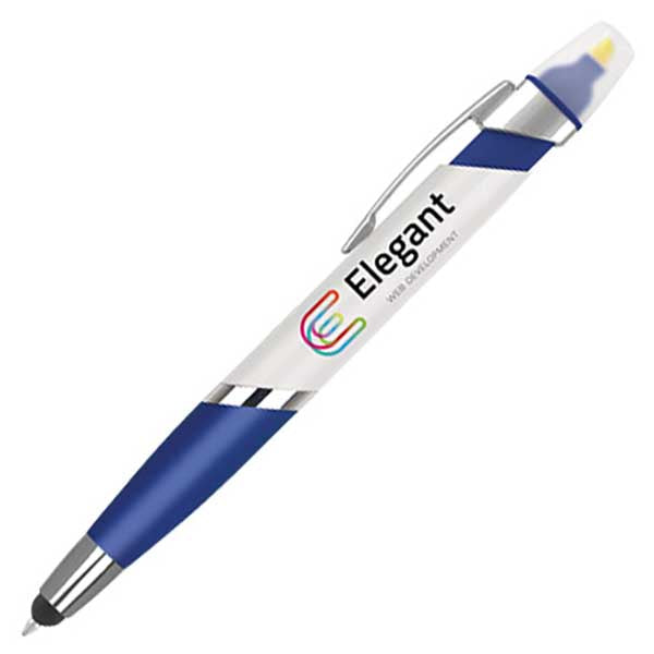 Spectrum Hi Max GRS Recycled Highlighter Ballpen - Full Colour