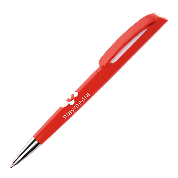 Promotional Candy Ballpen - Spot Colour - Red