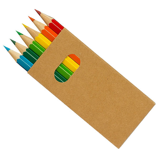 Colourworld Half Length Kids Pencil Box Set - Spot Colour
