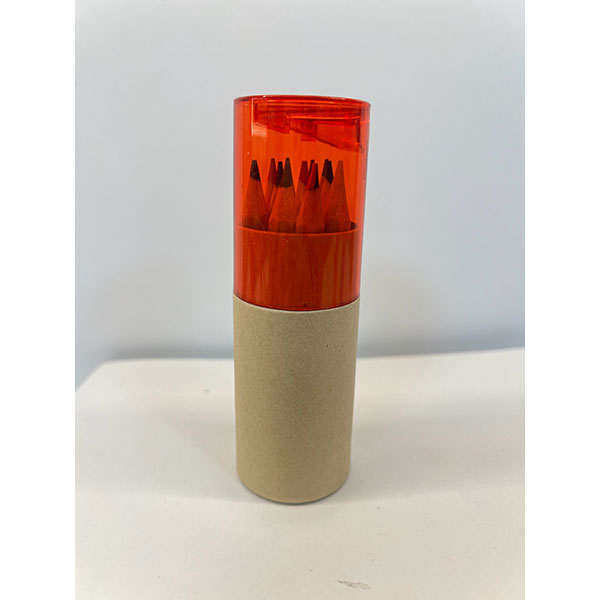 Craft Pencil Tube with Sharpener