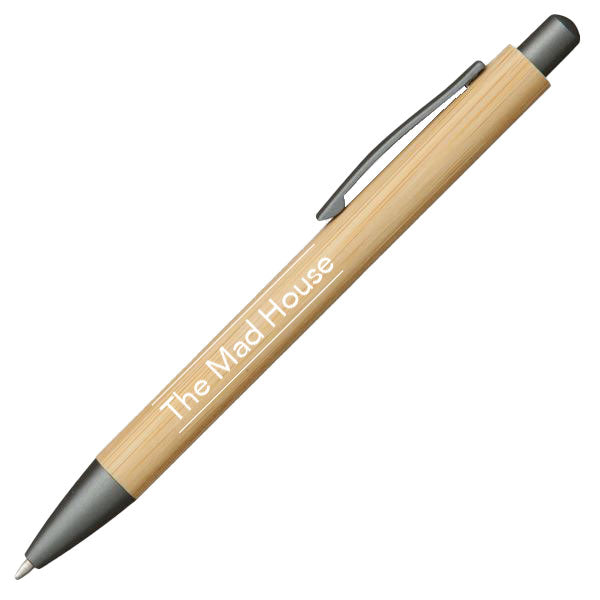 Promotional Bamboo Executive Ballpen - Full Colour