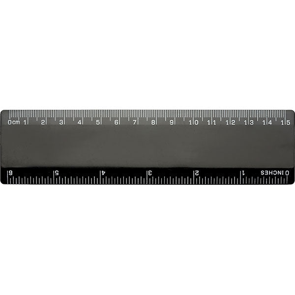 6 Inch Food Service Ruler BG 6 Inch Ruler - Spot Colour – One Stop Promotions