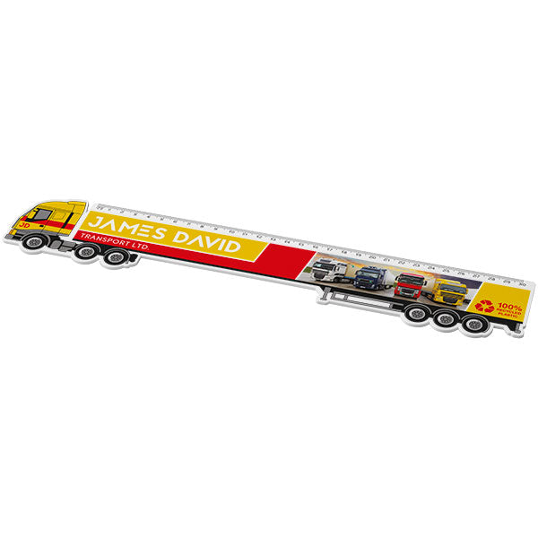 Lorry Shaped Plastic Ruler 30cm