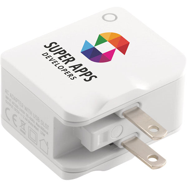 World USB Travel Adaptor - Full Colour