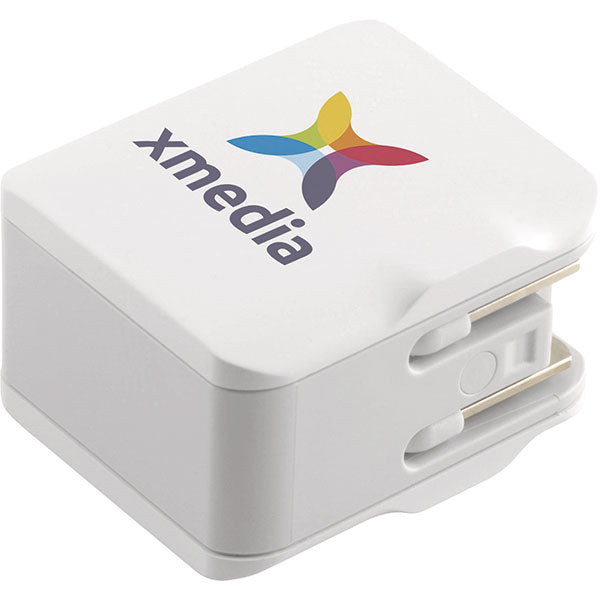 Promotional World USB Travel Adaptor - Full Colour