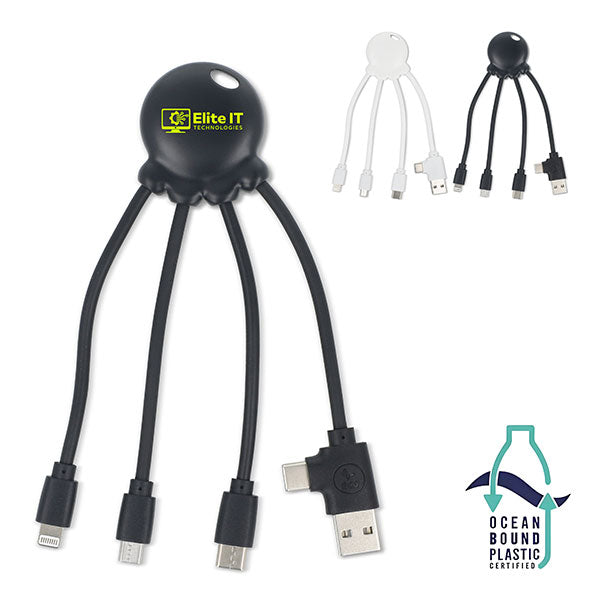 Xoopar Octopus Ocean Bound Plastic Cable