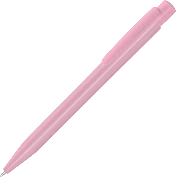 Promotional Supersaver Pastel Ballpen - Full Colour - Pink