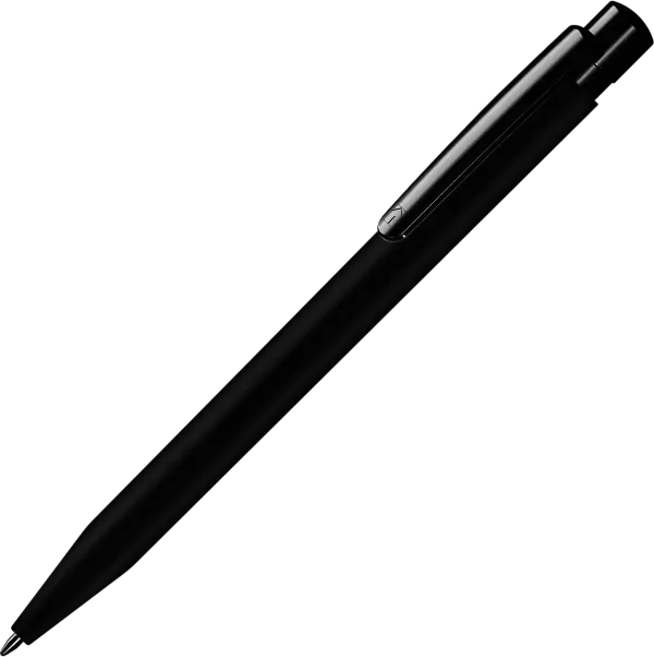 Promotional Supersaver Softfeel Ballpen - Spot Colour - Black