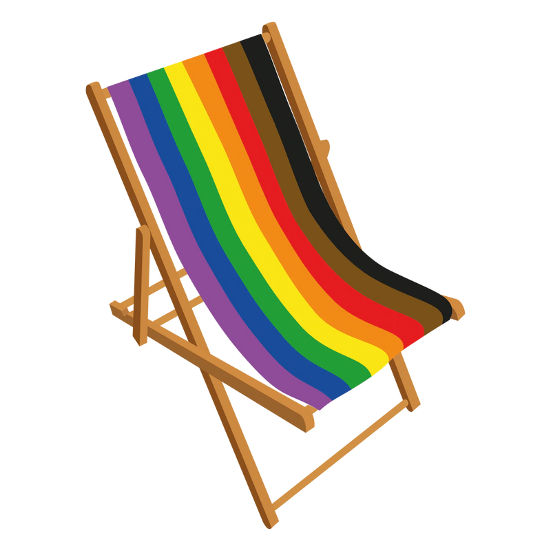 Philadelphia Pride Deckchair