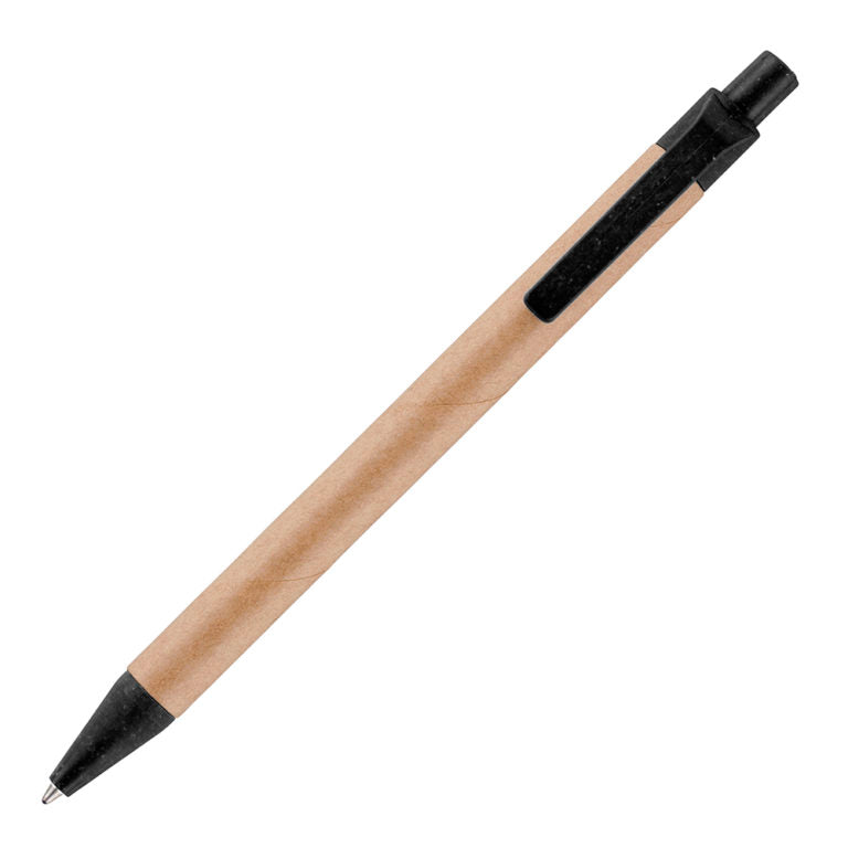 Cardboard pen printed with logo