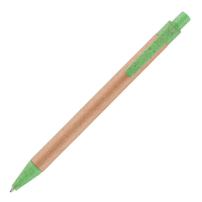 Cardboard pen printed with logo