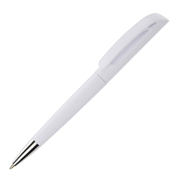 Promotional Candy Ballpen - Spot Colour - White