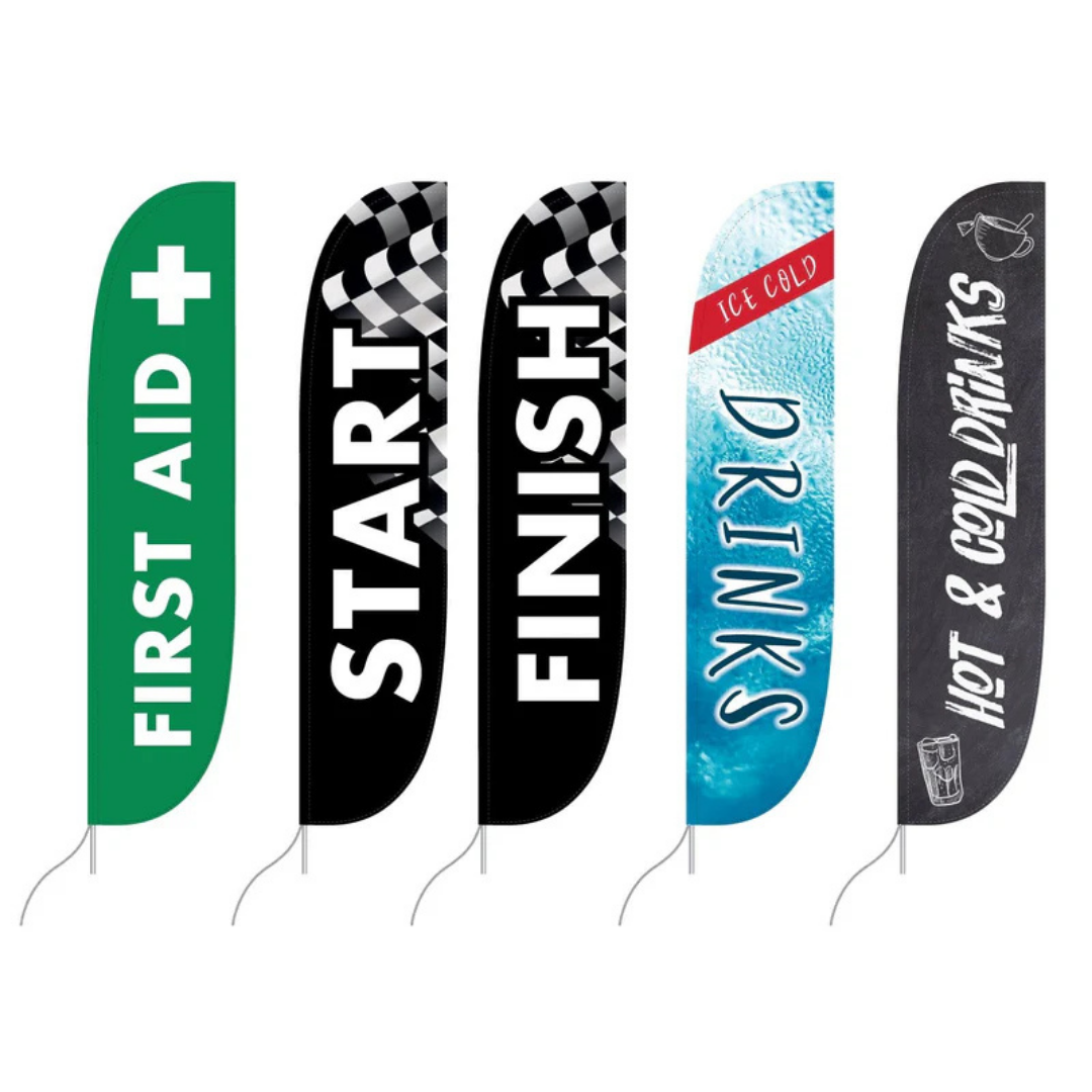 Race Event Feather Flags