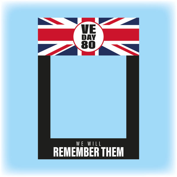 VE Day 80 Selfie Frame - Design 1