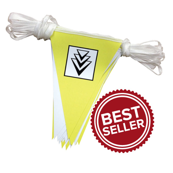 Triangular Synthetic Bunting - Custom Printed - EXPRESS DELIVERY
