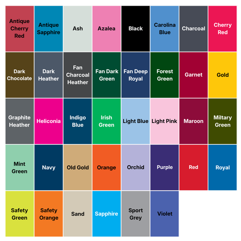 Gildan Heavy Blend Hoodie - Colours
