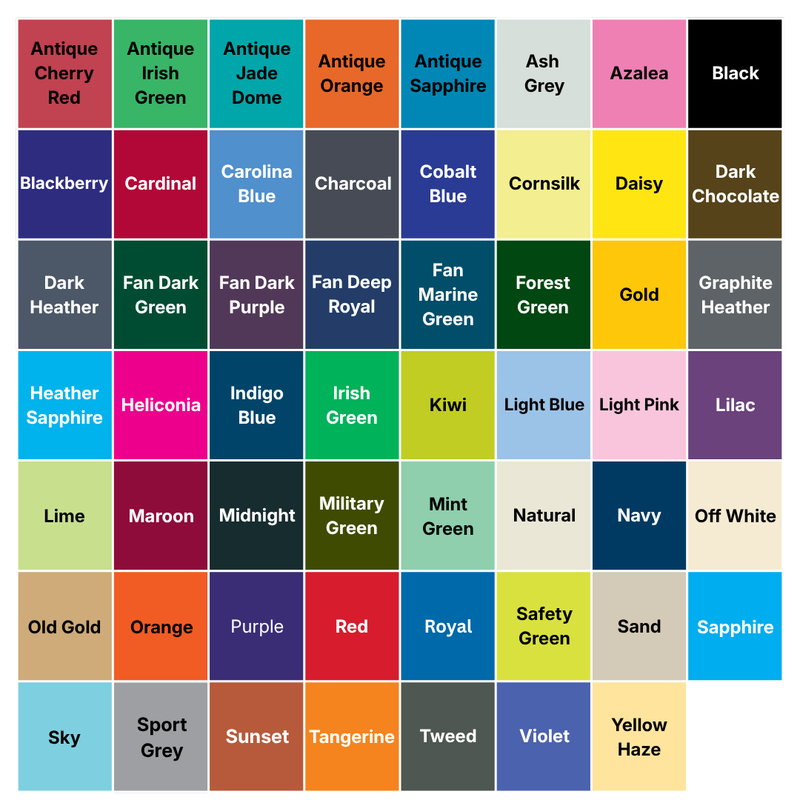Gildan Heavy Cotton T-Shirt - Colour