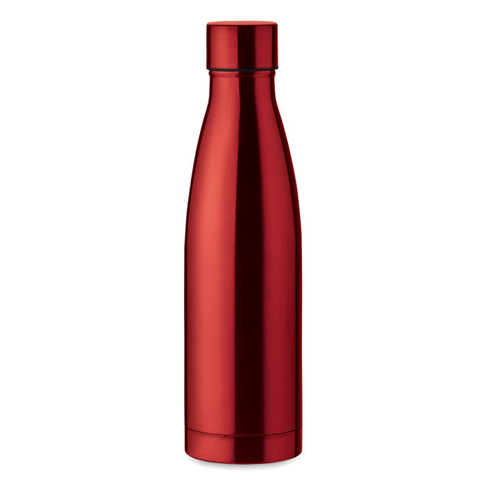 Promotional Belle Stainless Steel Drinks Bottle - Full Colour - Red