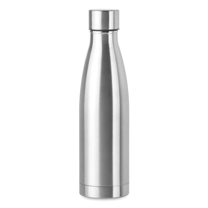 Promotional Belle Stainless Steel Drinks Bottle - Full Colour - Silver