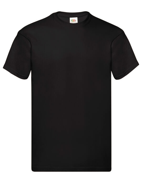 Promotional Fruit of the Loom Original T-Shirt - Black