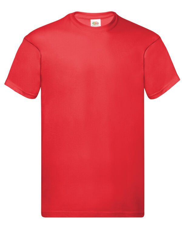 Promotional Fruit of the Loom Original T-Shirt - Red