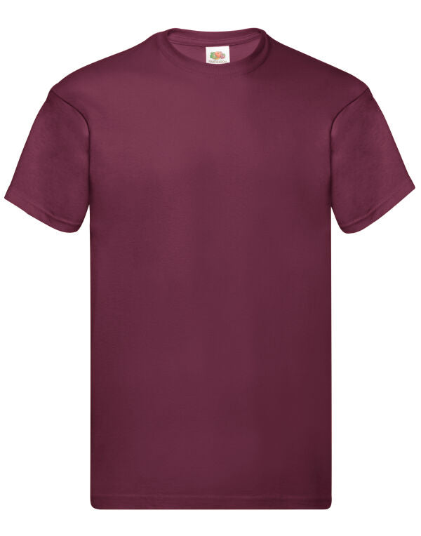 Promotional Fruit of the Loom Original T-Shirt - Burgundy