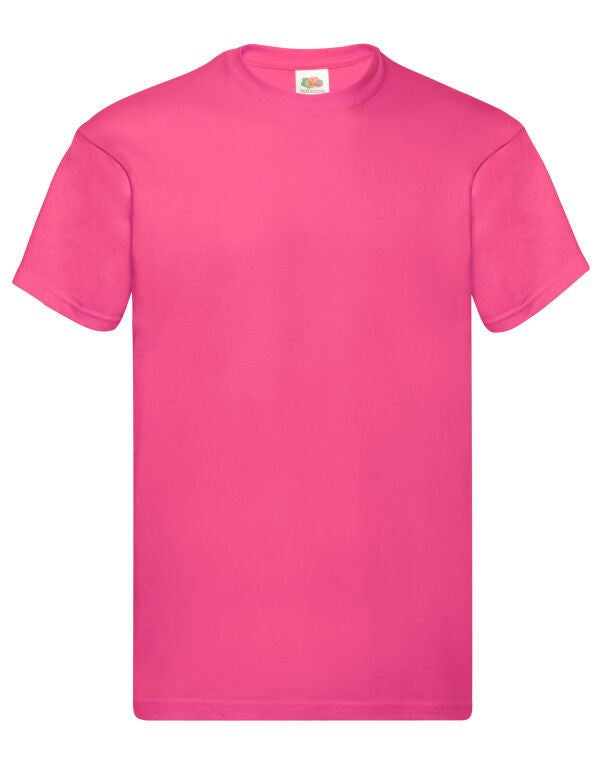 Promotional Fruit of the Loom Original T-Shirt - Fuchsia