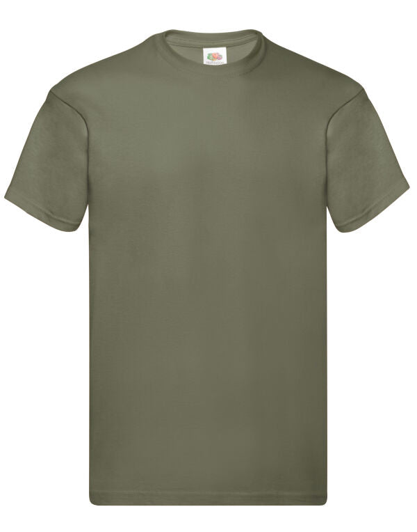 Promotional Fruit of the Loom Original T-Shirt - Olive
